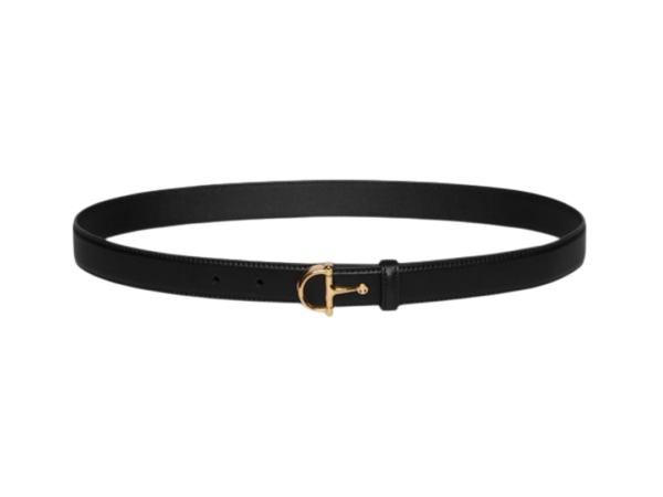 CINTURA - GUCCI SOTTILE CON FIBBIA MEZZO MORSETTO