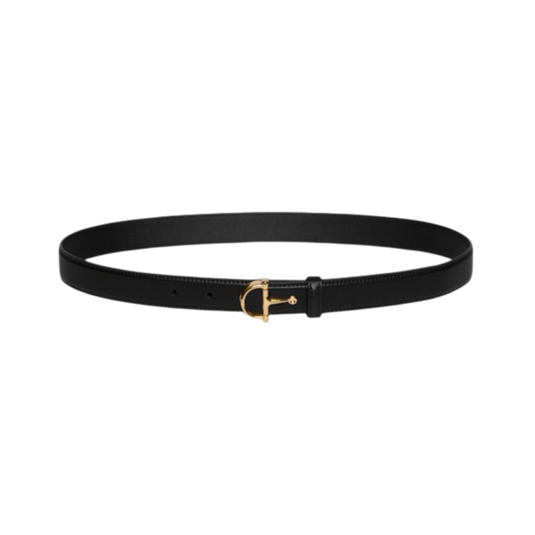 CINTURA - GUCCI SOTTILE CON FIBBIA MEZZO MORSETTO
