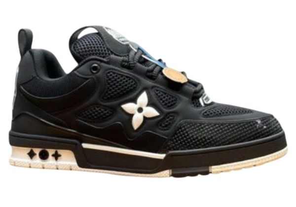 SCARPE - LOUIS VUITTON SKATE NERE/BIANCHE