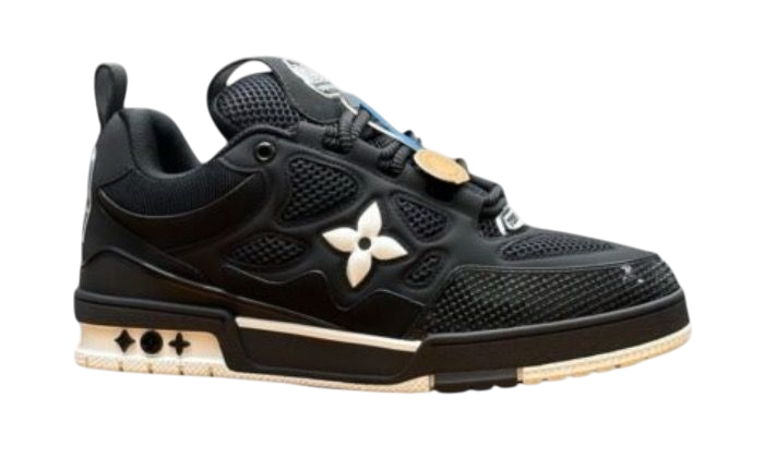 SCARPE - LOUIS VUITTON SKATE NERE/BIANCHE