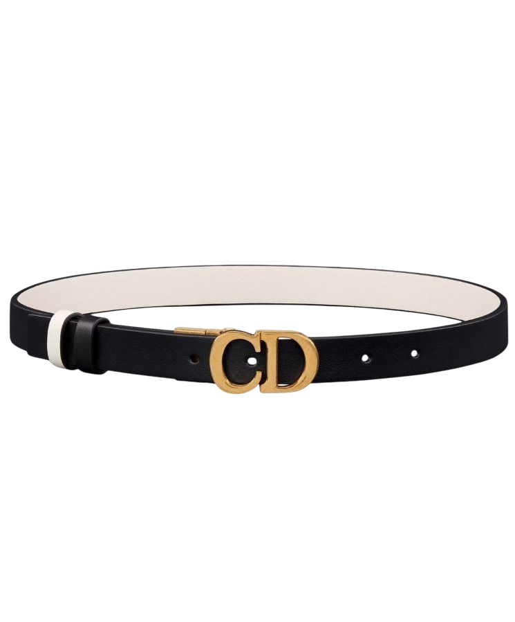 CINTURA - DIOR FENCE NERO/BIANCO