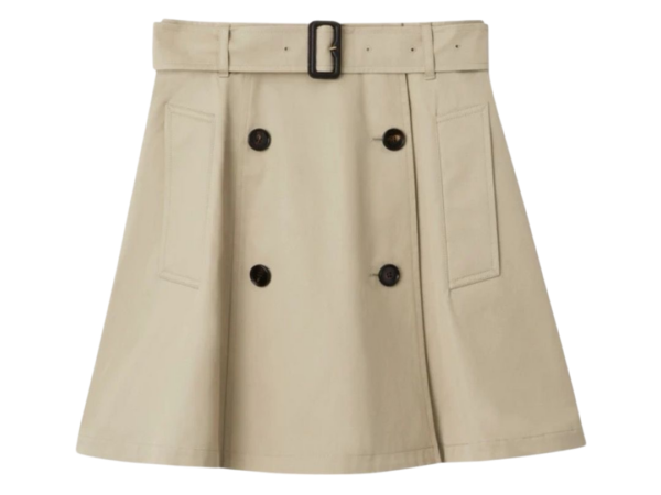 GONNE - BURBERRY MINI IN GABARDINE