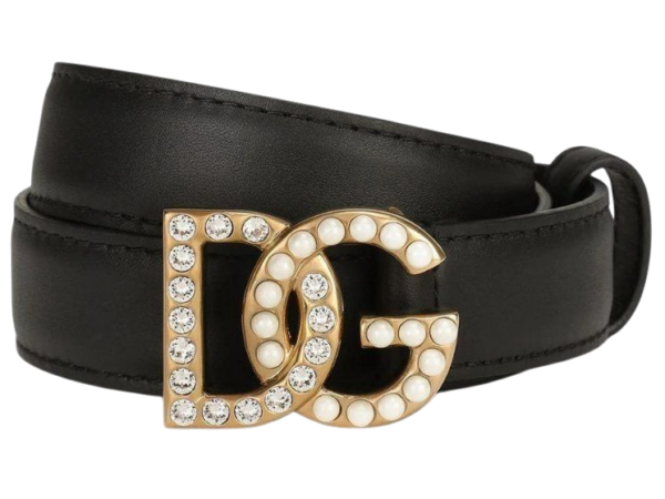 CINTURA - DOLCE & GABBANA RIETE CONTURAS WITH SPEECHOPLAKETTE