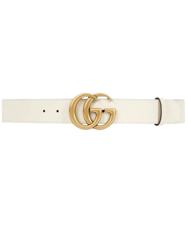 CINTURA - GUCCI MARMONT BIANCO