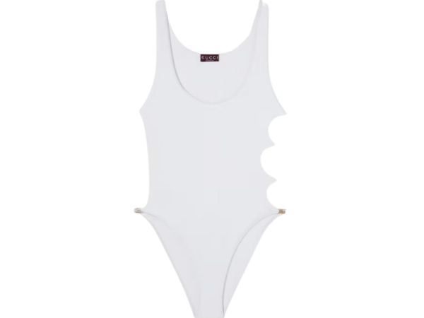 COSTUME - GUCCI TERRYCLOTH BRILLANTE BIANCO