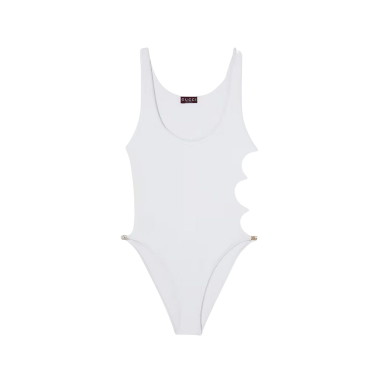 COSTUME - GUCCI TERRYCLOTH BRILLANTE BIANCO