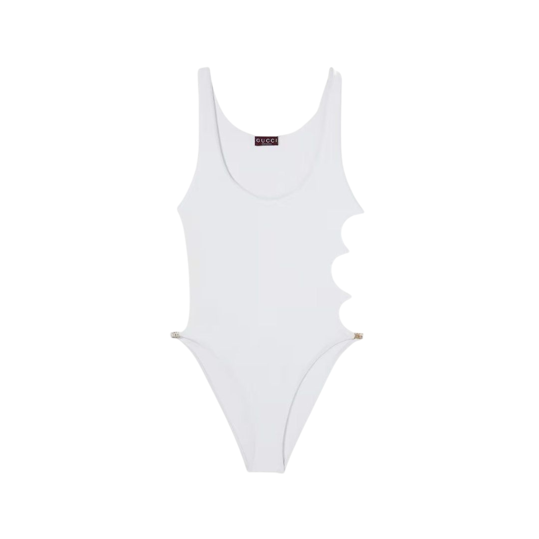 COSTUME - GUCCI TERRYCLOTH BRILLANTE BIANCO