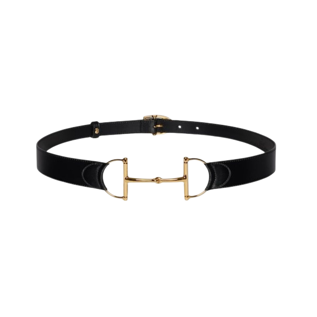 CINTURA - GUCCI CON MORSETTO OVERSIZE