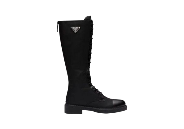 STIVALETTI - PRADA RE-NYLON NERO