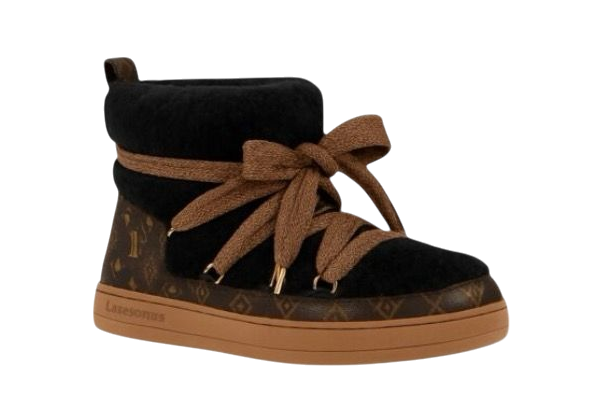 STIVALETTO - LOUIS VUITTON “SCARPONCINO” STRINGATO CLOUD