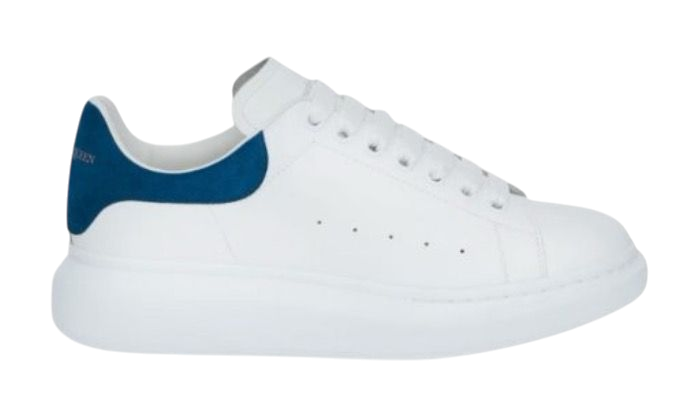 SCARPE - ALEXANDER MCQUEEN OVERSIZE BIANCO/BLU AVIO