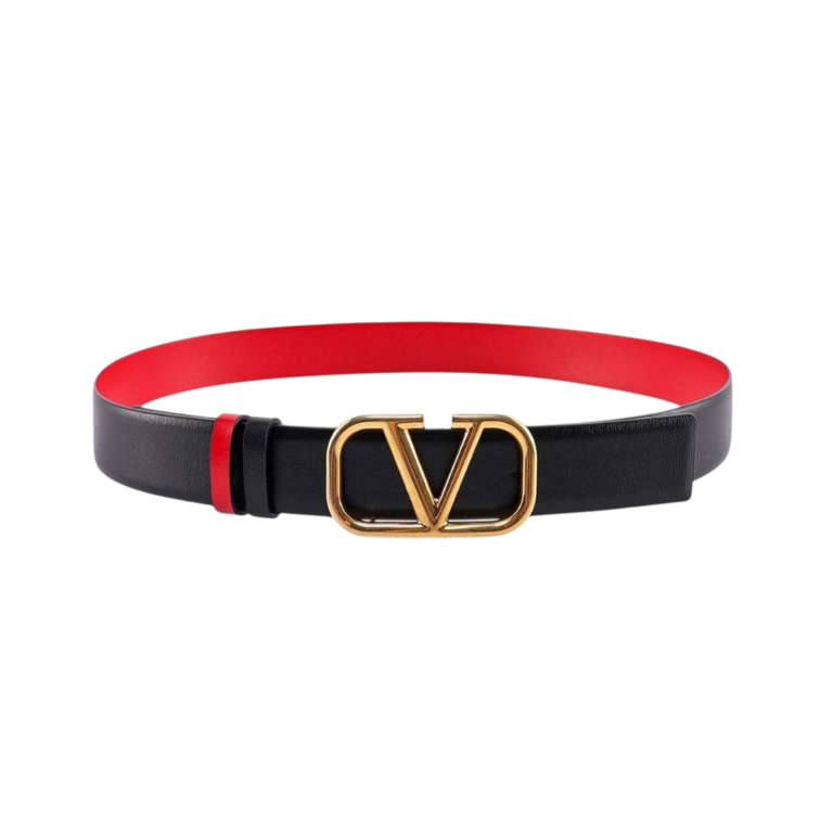 CINTURA - VALENTINO NERA REVERSIBILE