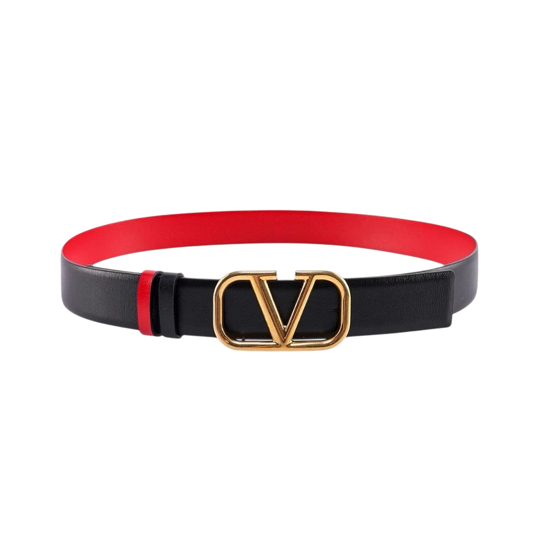 CINTURA - VALENTINO NERA REVERSIBILE