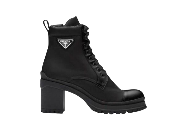 STIVALETTI - PRADA RE-NYLON NERO