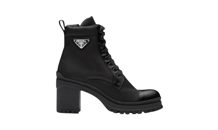 STIVALETTI - PRADA RE-NYLON NERO