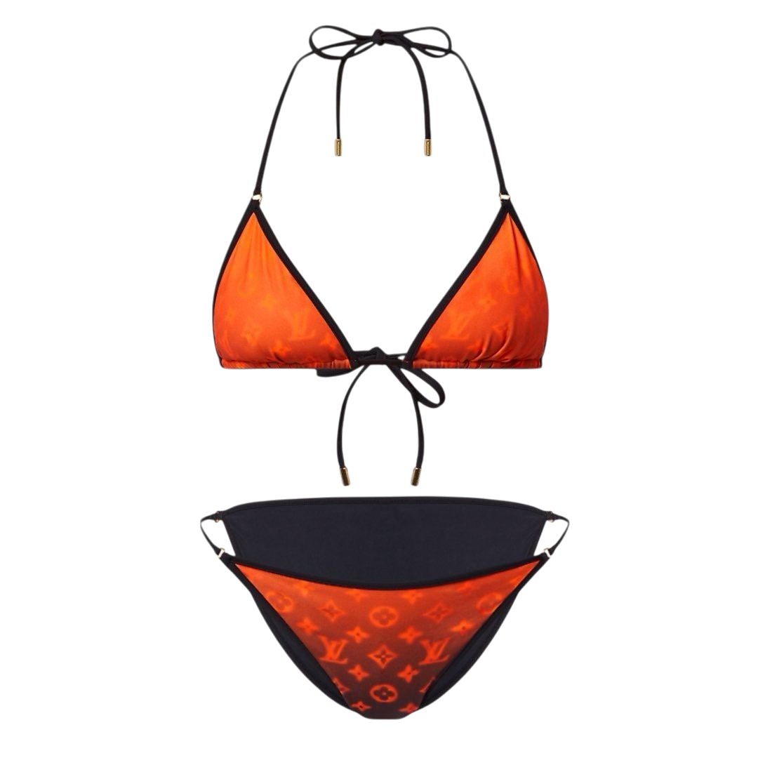 COSTUME - LOUIS VUITTON MONOGRAN NERO/ARANCIONE