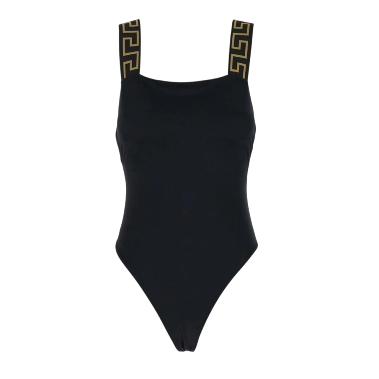 COSTUMI - VERSACE INTERNO SENZA MANICHE NERO/MARRONE
