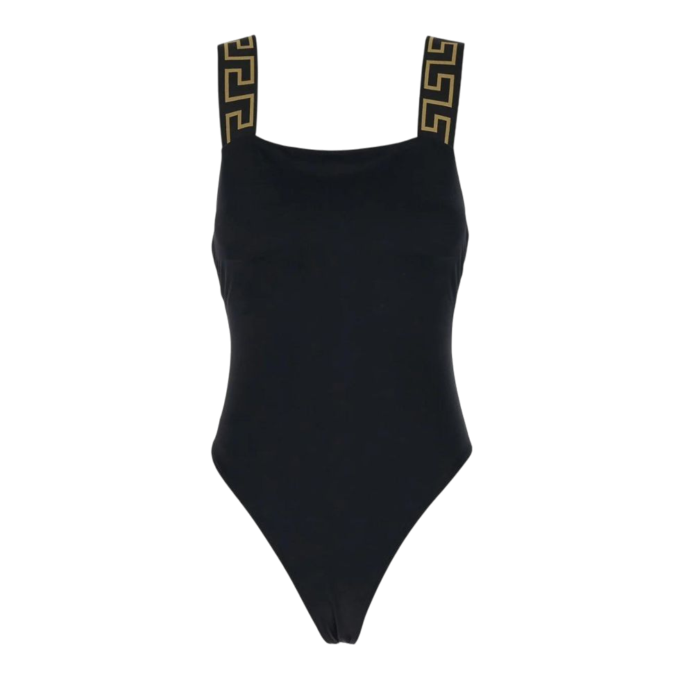 COSTUMI - VERSACE INTERNO SENZA MANICHE NERO/MARRONE