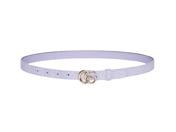 CINTURA - GUCCI SOTTILE MARMONT VIOLA