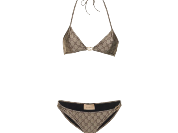 COSTUME - GUCCI BIKINI MARRONE