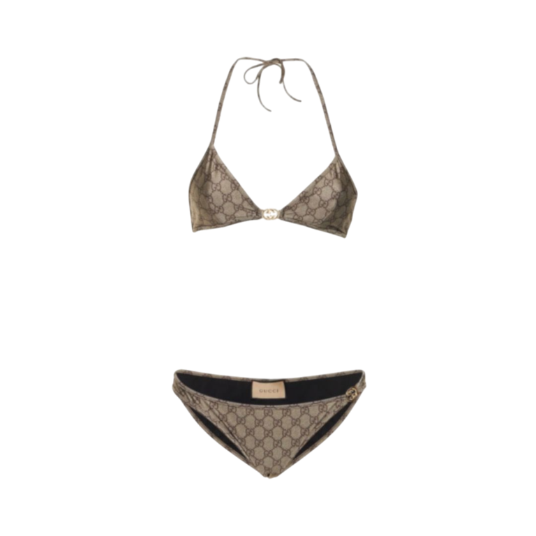 COSTUME - GUCCI BIKINI MARRONE