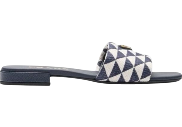 SANDALI - PRADA PANTOLETTES NERO
