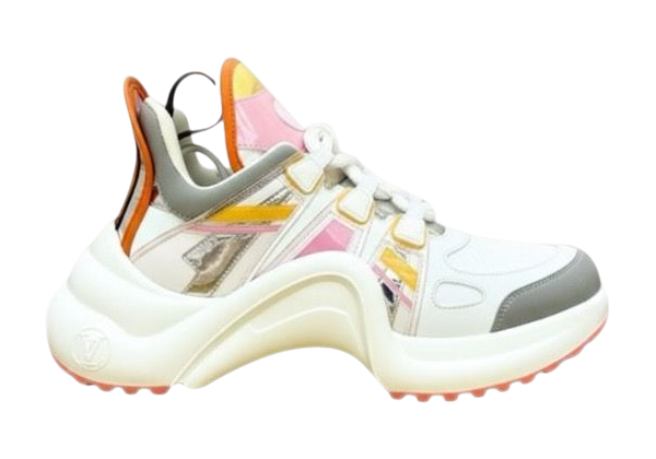 SCARPE - LOUIS VUITTON SPORTIVE ARCHLIGHT BIANCHE/ARANCIONI