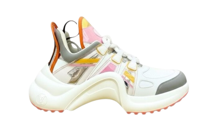 SCARPE - LOUIS VUITTON SPORTIVE ARCHLIGHT BIANCHE/ARANCIONI