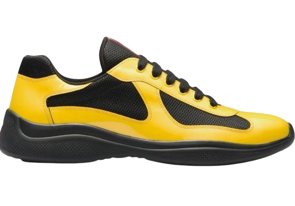 SCARPE - PRADA BASSE GIALLE/NERE