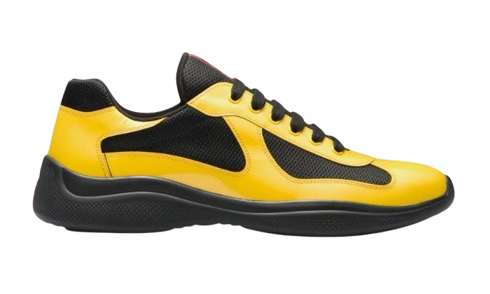 SCARPE - PRADA BASSE GIALLE/NERE
