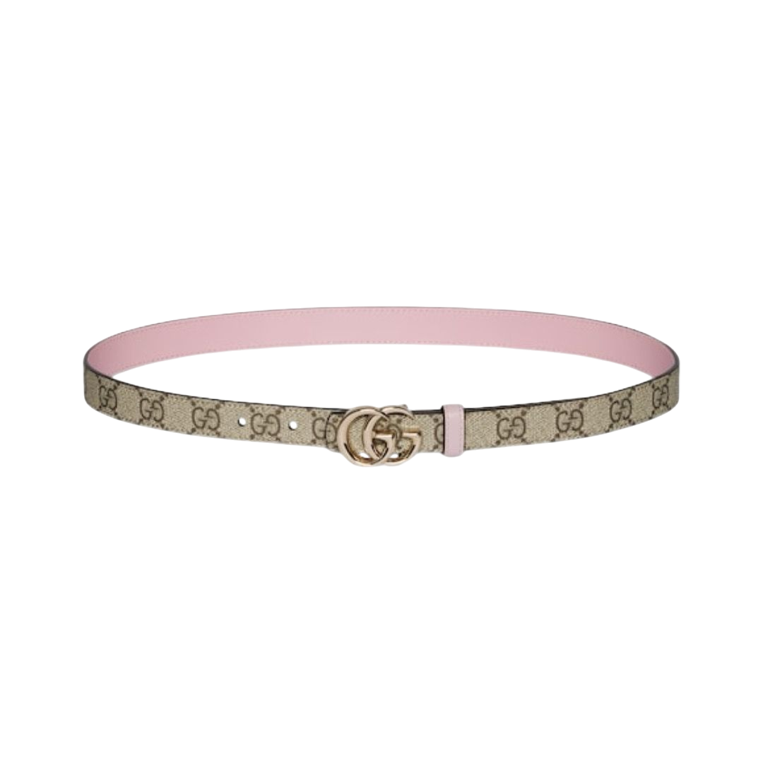 CINTURA - GUCCI SOTTILE REVERSIBILE MARMONT