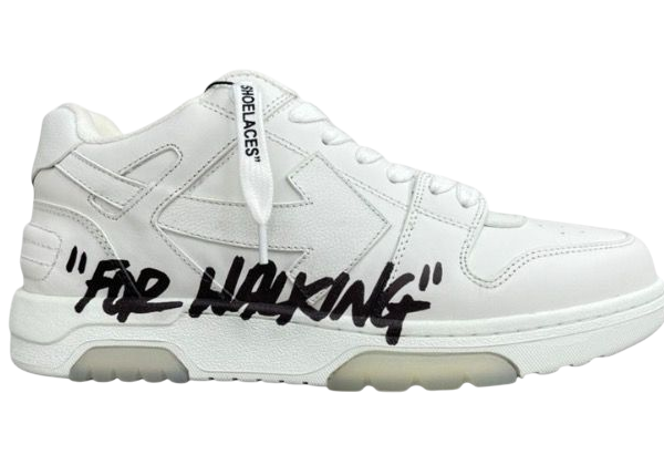 SCARPE - OFF-WHITE BASSE BIANCO NERO