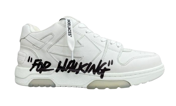 SCARPE - OFF-WHITE BASSE BIANCO NERO