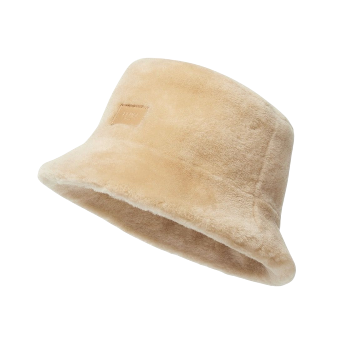 BERRETTO - FENDI BUCKET IN MONTONE BEIGE
