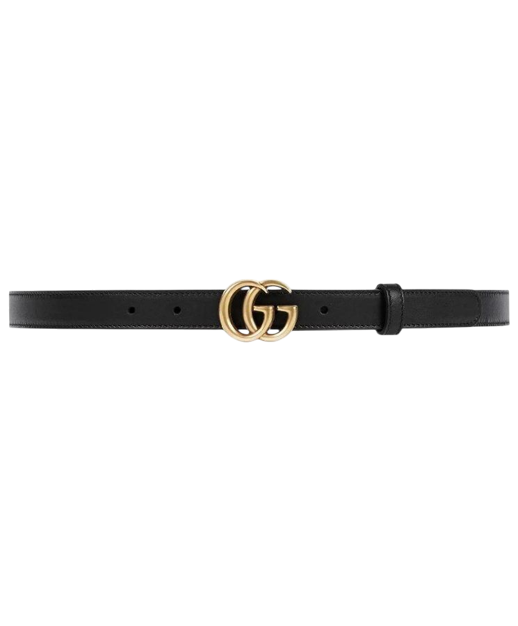 CINTURA - GUCCI MARMONT NERO