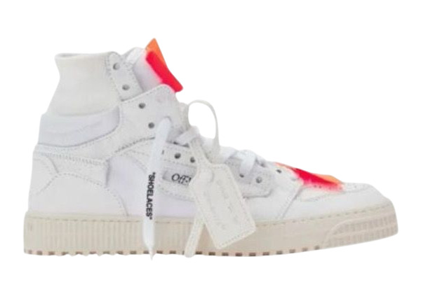 SCARPE - OFF-WHITE COURT 3.0 HIGH BIANCO ARANCIO 2024