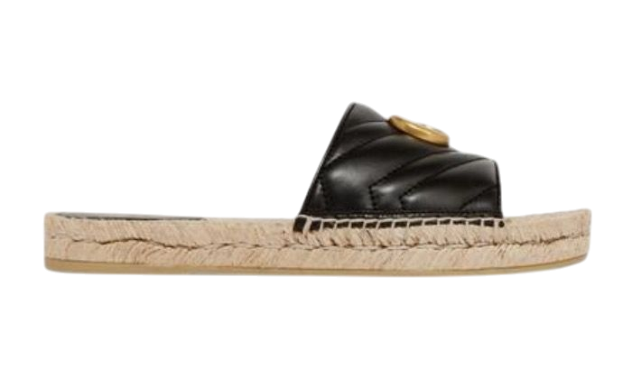 SANDALI - GUCCI ESPADRILLE SANDALS MADE OF LEATHER