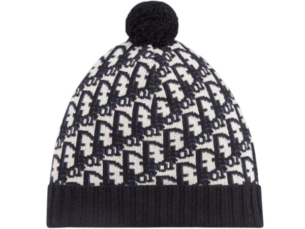 BERRETTO - DIOR OBLIQUE CON POM POM
