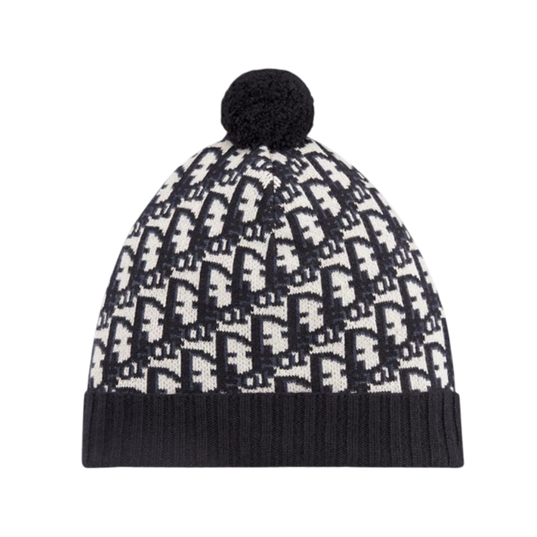 BERRETTO - DIOR OBLIQUE CON POM POM