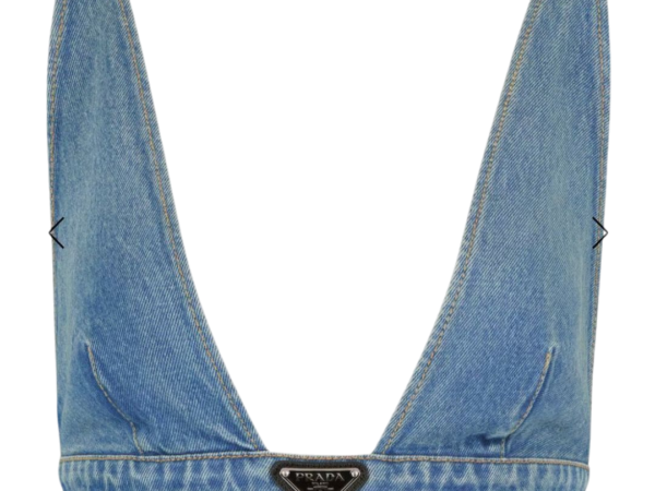 COSTUME - PRADA TOP BLU