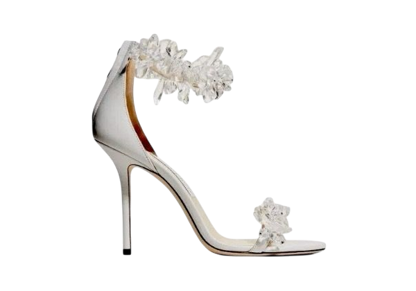TACCHI - JIMMY CHOO SHILOH LEATHER SANDAL