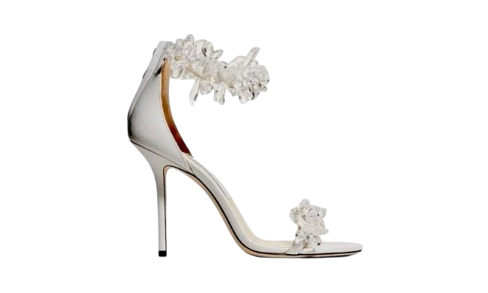 TACCHI - JIMMY CHOO SHILOH LEATHER SANDAL