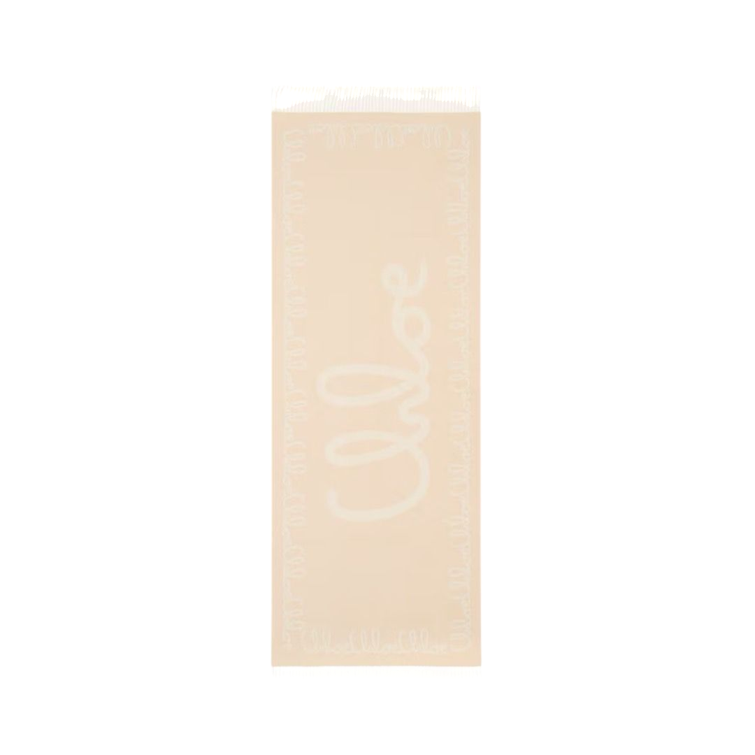 SCIARPA - CHLOE INCONICO IN LANA JACQUARD