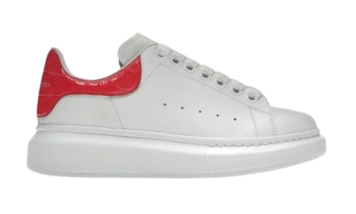 SCARPE - ALEXANDER MCQUEEN OVERSIZE ROSA GOFFRATO CROCO