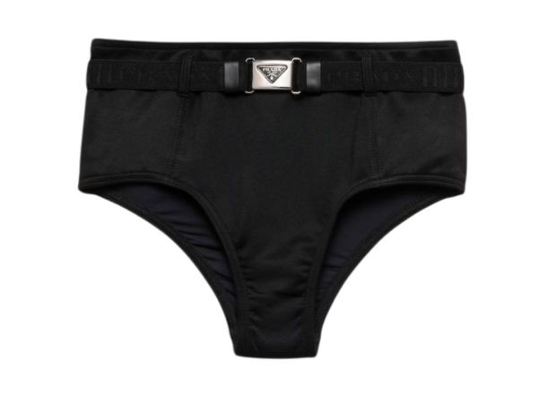 COSTUME - PRADA INTERLOCK BOTTOM NERO
