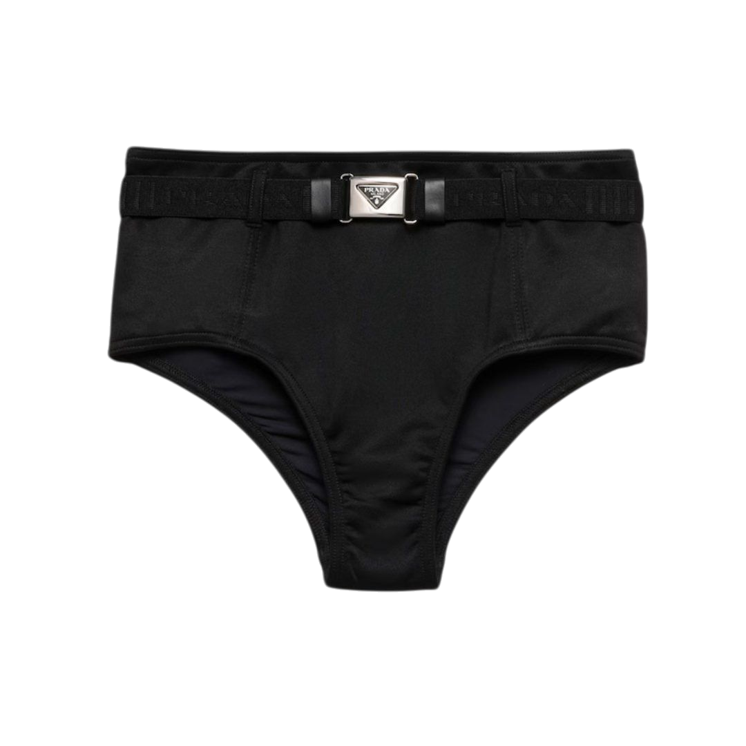 COSTUME - PRADA INTERLOCK BOTTOM NERO