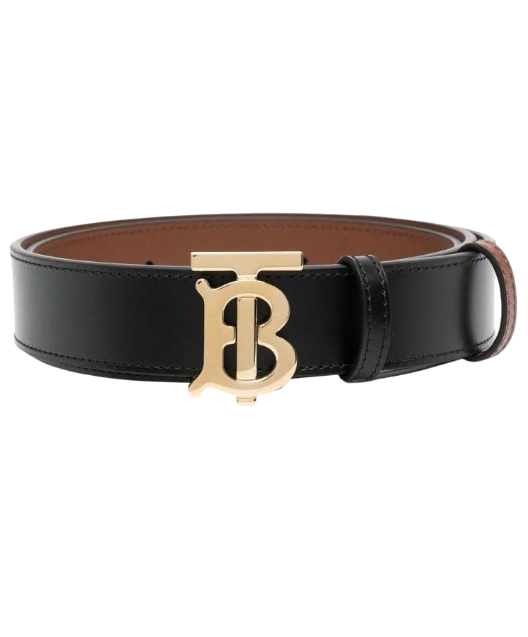 CINTURA - BURBERRY TB NERO