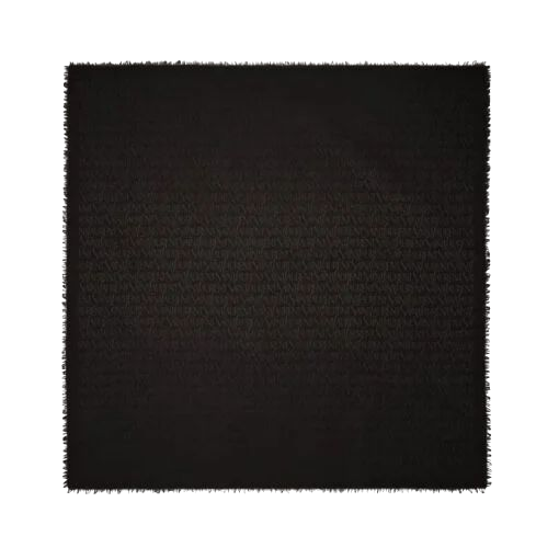 SCIARPA - SAINT LAURENT GRANDE FOULARD QUADRATO IN SETA E LANA JACQUARD