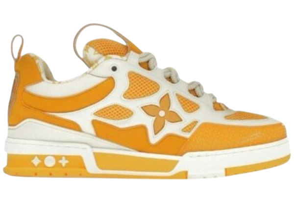 SCARPE - LOUIS VUITTON SKATE GIALLO BIANCO
