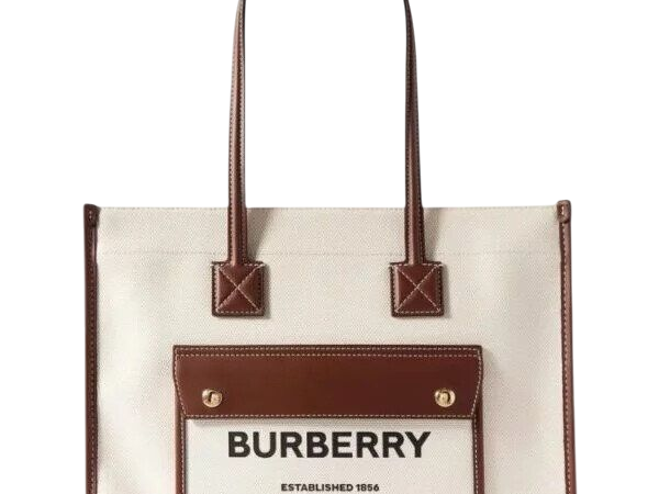 BORSA - BURBERRY FREYA TOTE CREMA